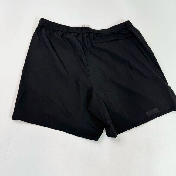 P'tula Training Shorts Womens Large Black Comfort Athletic New Elastic Waist - Picture 5 of 9